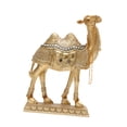 thumbnail image 2 of Tongina Camel Statue Animal Figurine Collections, Wear Resistant Home Decor Resin Figurine Middle Eastern Ornament for Tabletop Patio 15cmx19cm, 2 of 8