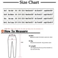 thumbnail image 3 of Idoravan Women's Plus Size Pants Clearance Womens Casual Autumn Winter New Loose Splicing Printing Color Contrast Sweatpants, 3 of 5
