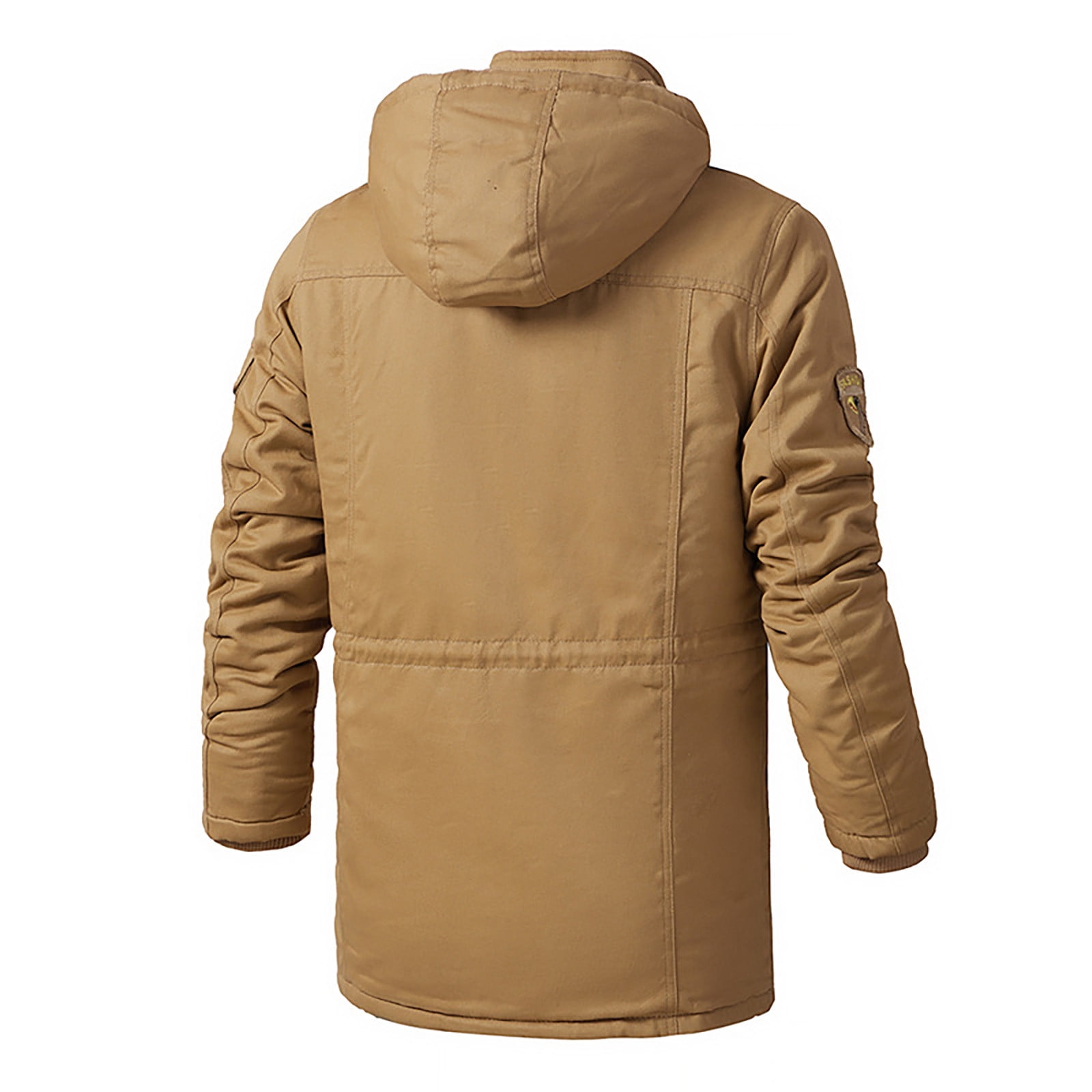 LEEy-world Mens Winter Coats With Hood Men's Full-Zip LEEy-world Mens Winter Coats With Hood Men's Full-Zip