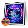 thumbnail image 2 of Cuadros Decorativos Kit de pintura de diamante de taladro cuadrado completo 5D DIY Rose Home Decoration Art Craft (2) Wdftyju de costura negro 4 estilos, 2 of 9