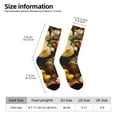 thumbnail image 2 of Cauagu Elegant Still Life Roses Print Crew Socks for Women and Men,Adult Athletic Running Socks 1-Pair Sports Socks Work Gear Socks with Moisture Wicking, 2 of 6