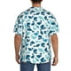 thumbnail image 3 of Fotbe Cute Shark Camisa Estampada de Manga Corta para Hombre, Casual de Verano, Estilo Playero, Sin Arrugas-Small, 3 of 5