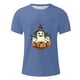 thumbnail image 4 of Blusas y camisas de manga corta y cuello redondo para hombre. Blusas/camisetas de manga corta con cuello redondo y estampado de Halloween para hombre. Blusa para hombre., 4 of 5