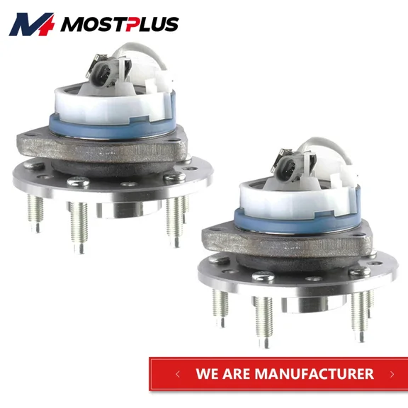 MOSTPLUS Set(2) Front Wheel Hub Bearing Assembly for Pontiac Grand Am Chevy Malibu 513137