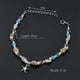 thumbnail image 5 of Fiudx Tobillera Retro, Collar Ajustable En Concha, Pulsera Dorada En Estado de Ánimo, Accesorio de Moda para Hombres y Mujeres, Regalo de Cumpleaños, Diseño Único En Conchas Naturales., 5 of 7