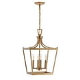 thumbnail image 3 of SAFAVIEH Nichi 4 Light Industrial Pendant, Gold Painted, 3 of 6