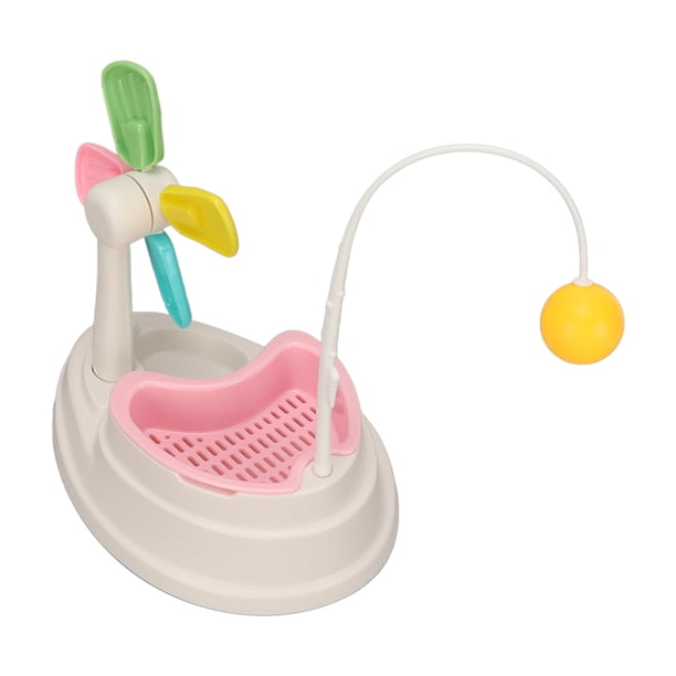 Juguete De Hierba Para Gatos, Alivio De La Ansiedad Juguete Interactivo De Molino De Viento Para Lavabo De Hierba Para Gatos Para Interiores