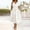 White, variant on Ayolanni Summer Dresses for Women 2026 V-Neck Boho Short Sleeve Floral Midi A-Line Dress Twist Beach Vacation Fitted Waist Going Out Sundress with Pockets Green L