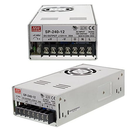 264v Switch - MeanWell MW Switching Power Supply SP-240-12 12V 20A 240W AC88~264V 190x93x50mm