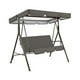 thumbnail image 1 of Funda para silla de columpio para jardín al aire libre, patio, silla de columpio, asiento y cubierta superior, toldo para sombrilla, gris Advancent  HA005105-12, 1 of 6