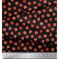 thumbnail image 2 of Soimoi Cotton Duck Fabric Tulip Floral Print Fabric by Yard 42 Inch Wide, 2 of 3