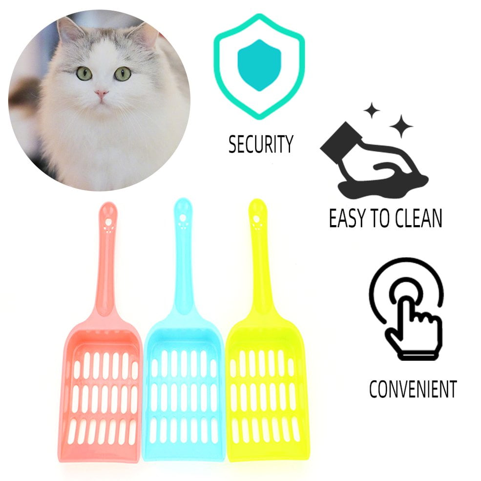 Multifunctional Boxpacked Hook Mesh Cat Litter Shovel Scoop Nonslip