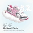 thumbnail image 4 of BURUDANI Girls Sneakers Lace-up Tennis Running Casual LilLegends Lightweight Classic Walking Shoes for Little/Big Kid, 4 of 6
