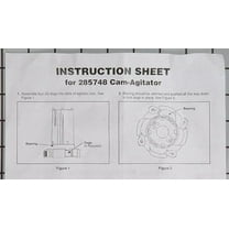 Whirlpool 285748 Washer Agitator Cam