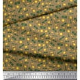 thumbnail image 3 of Soimoi Polyester Crepe Fabric Stripe & Dollar Currency Symbol Print Fabric by The Yard 42 Inch Wide, 3 of 3