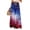 #01 Blue, variant on American 250th Anniversary Pants for Women United States USA Flag Print Slit Baggy Trousers Wide Leg Elastic High Waist Regular Fit Daily Wear Pajama Bottoms, #01 Sky Blue, L