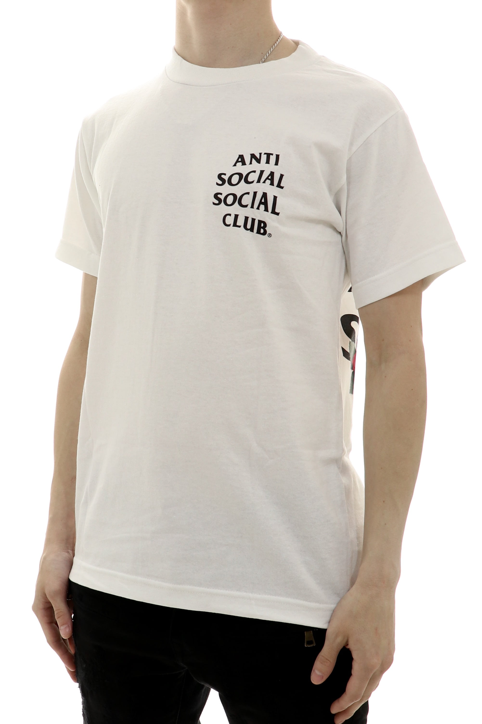 Anti Social Social Club Smells Bad T-Shirt MEDIUM WHITE