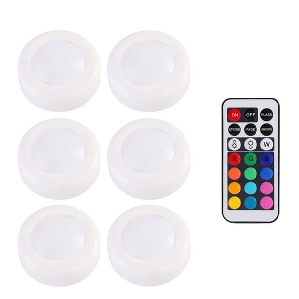 Luz Led Rgb Para Armario, Sensor Táctil Inalámbrico Regulable, Luz Para Debajo Del Armario, Luz Led Para Disco, Luces Nocturnas Para Armario seitruly HA024601-03