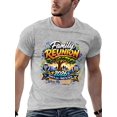thumbnail image 3 of Potopok Vintage Family Reunion 2026 – Where My Fam At & Cute Tree Sunset on Soft Cotton Crew Neck Tee, for Gatherings & Everyday,Gray - 2XL, 3 of 9