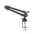 thumbnail image 1 of Bras de Microphone Support de Micro Monté sur Bureau Noir Réglable pour Jeux Vidéo, 1 of 8