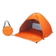 thumbnail image 1 of Tienda de campaña , tienda de playa, tienda de campaña instantánea con protección solar, tienda de playa automática a prueba de viento, Naranja, 1 of 8