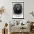 thumbnail image 4 of Historic Framed Print, [Cotton Mather, 1663-1728, head-and-shoulders portrait, facing left], 17-7/8" x 21-7/8", 4 of 9
