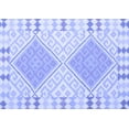 thumbnail image 1 of Ahgly Company Indoor Rectangle Southwestern Blue Country Area Rugs, 8' x 12', 1 of 4