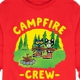 thumbnail image 3 of Pete The Cat - Campfire Crew - Toddler And Youth Long Sleeve Graphic T-Shirt, 3 of 6