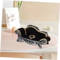thumbnail image 2 of WYJ Jewelry Rack Jewelry Holder Stand Jewelry Dish Jewelry Display Rack Jewelry Showcase Earring Necklace Display Stand Jewelry Display Stand Display Shelf Sofa Flannel Display Box-0614, 2 of 6
