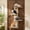 B, variant on Cat Door Hanger, 4-Tiers Vertical Cat Tree over The Door, Door Hanging Cat Shelves with Scratching Post, Pads, Over Door Cat Climber for Indoor Cats