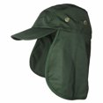 thumbnail image 2 of Ear Flap Sun Brown Camo Color Hat Cap Neck Cover Baseball Fishing Outdoors, 2 of 2