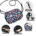 thumbnail image 3 of FORMRS Mini Crossbody Bag for Women Adjustable Rope Shoulder Casual Phone Purse, Pink Cartoon Truck Pattern, 3 of 7