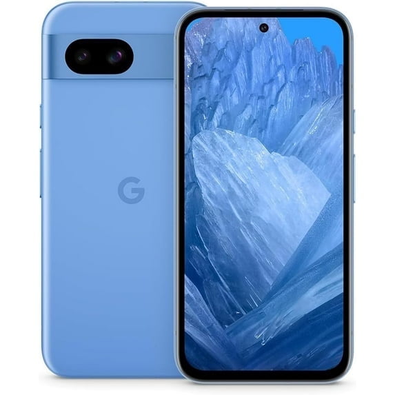 Restored Google Pixel 8a 5G, 128GB, Bay - Unlocked (Refurbished)