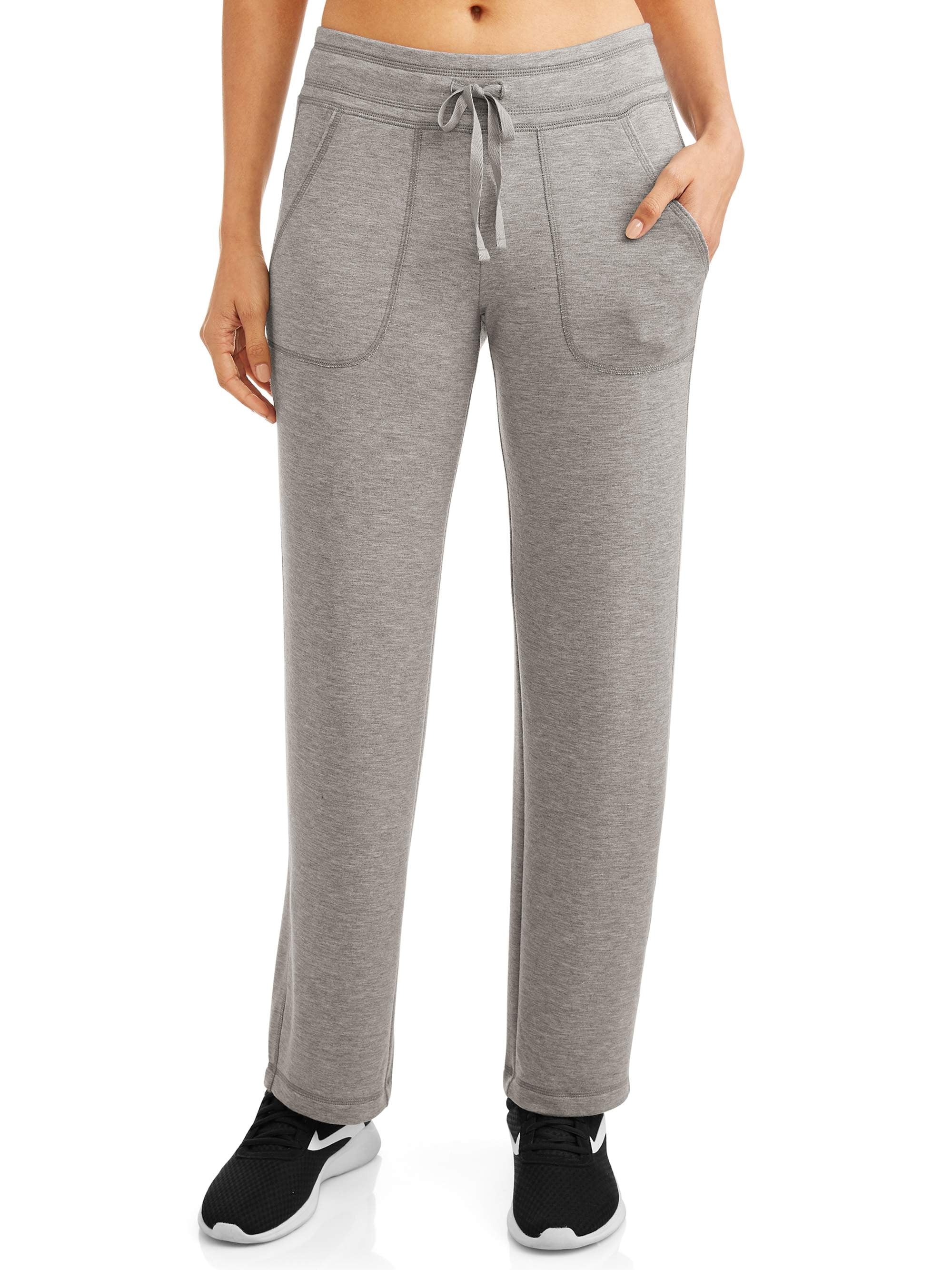 Athletic Works Women's Athleisure Relaxed Pants - Walmart.com