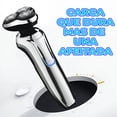 thumbnail image 4 of Maquina Afeitadora Eléctrica 3 en 1 Recargable USB con Cabezales Flotantes 4D, 4 of 8