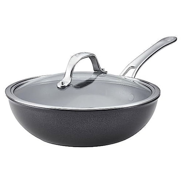 Anolon X - SearTech Nonstick Stir Fry Pan, Induction Cooktop Compatible, 9.5in/24cm