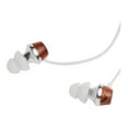 thumbnail image 5 of Symphonized ALN In-Ear Wood Headphones - Earphones with mic - in-ear - wired - 3.5 mm jack - noise isolating - white, 5 of 6