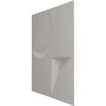 thumbnail image 4 of Ekena Millwork 11 7/8"W x 11 7/8"H Apollo EnduraWall Decorative 3D Wall Panel, Universal Metallic Carbon Mist (12-Pack for 11.76 Sq. Ft.), 4 of 5