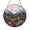 Acrylic 3.5 Inch, variant on Pastoral Mountain Flower Suncatcher Circle Window Panel Ornament Decor