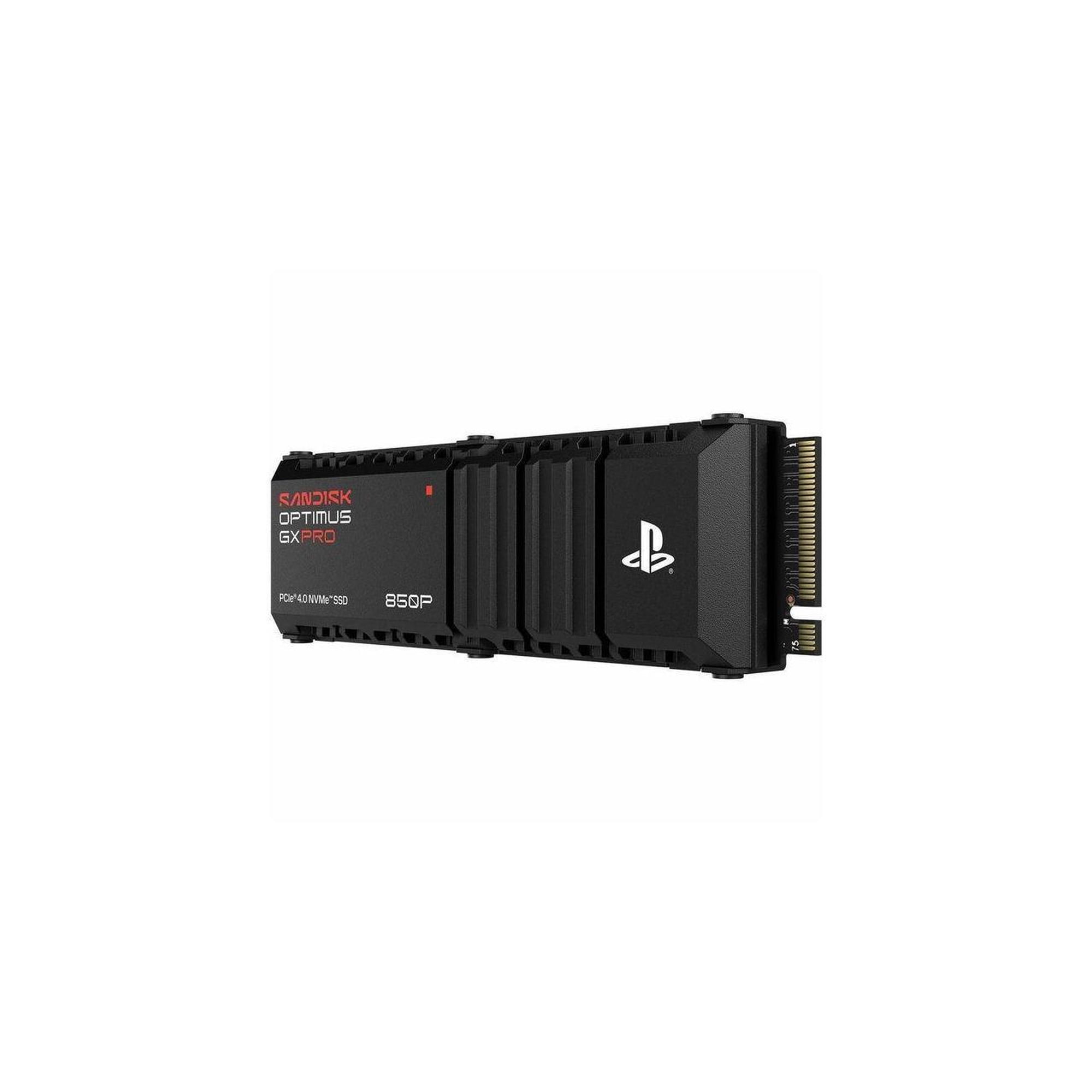 SanDisk Optimus GX PRO 850P SDSG81200TAH-000E0 2 TB Solid State Drive - M.2 2280 Internal - PCI Express NVMe (PCI Express NVMe 4.0) - PlayStation, Gaming Console, Computer Device Supported - 1200 T...