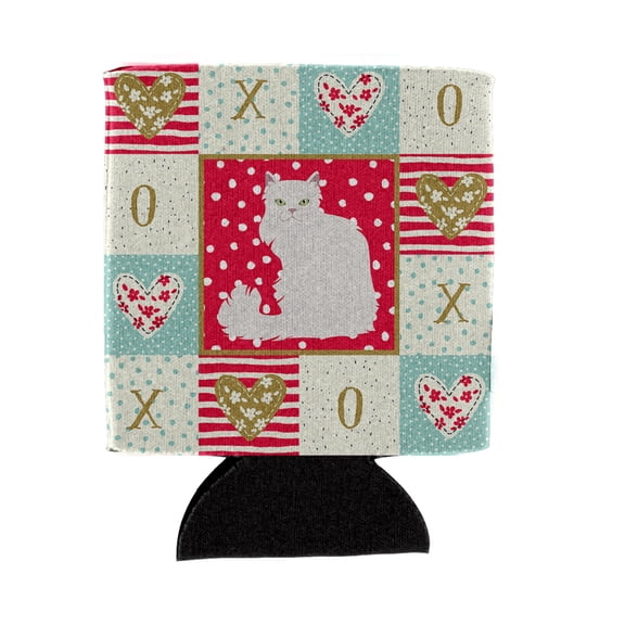 Carolines Treasures CK5740CC Asian Semi Longhaired Cat Love Can or Bottle Hugger Can Hugger multicolor