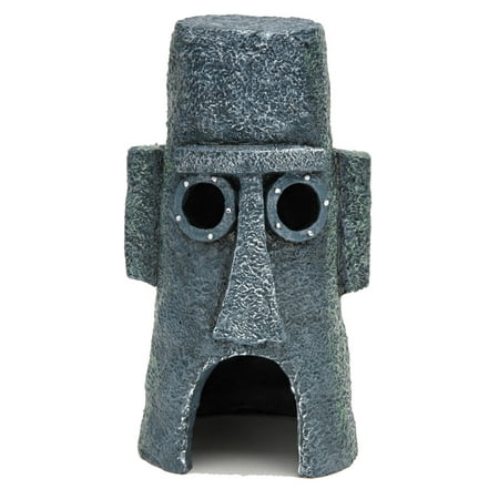 Home Aquarium Tanks - Penn-Plax Squidward's Home Aquarium Ornament Decoration