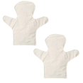 thumbnail image 2 of Kindergarten Cartoon Kids DIY Painted Puppet Kit with 2pcs White Canvas Finger Puppets, 2 of 5