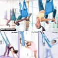 thumbnail image 5 of Leg Stretcher Strap, Backbend Training Belt with Door Anchor, Flexibility Trainer Stretchingpink, 5 of 5