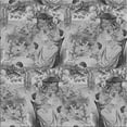 thumbnail image 1 of Ahgly Company Machine Washable Indoor Square Transitional Gray Cloud Gray Area Rugs, 4' Square, 1 of 7