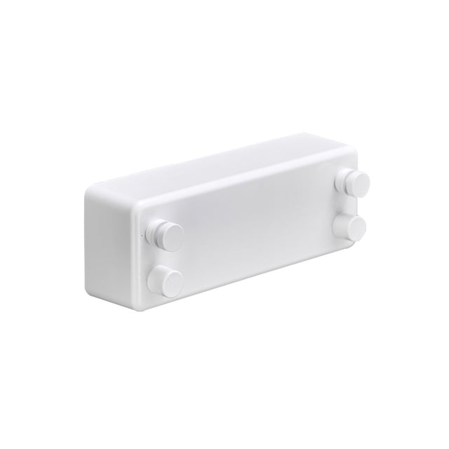 Billuyoard Tendedero retráctil montado en la pared para baño, exterior, balcón, de ropa, línea de secado, secador de cable de acero inoxidable Almacenamiento y organización del hogar Blanco Billuyoard HA069576-03