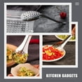 thumbnail image 3 of 6Pcs Stainless Steel Caviar Spoons Cooking Gadgets Small Slotted Spoons, 3 of 5