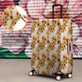 thumbnail image 4 of Beige Sunflower Pattern Luggage Cover Fashion Suitcase Cover Baggage Covers Fit 25-28 Inch Luggage (Go Travel), 4 of 5