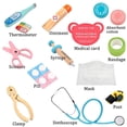 thumbnail image 1 of Juego de caja de medicina de simulación médica de juguetes educativos para niños de doctor de simulación de madera ShuxiuWang 8390606319777, 1 of 1