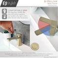 thumbnail image 4 of Stylish Single-Handle Brushed Gold Bathroom Faucet Height 5⅞" B-111G, 4 of 12